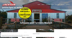 Desktop Screenshot of jacksonopenairmarket.com